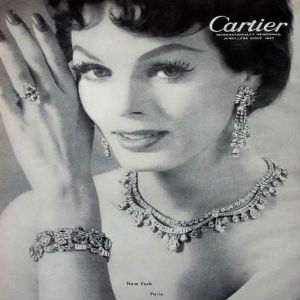 Cartier Demi Pararue Ad 1956