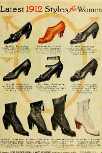 Edwardian fashion shoes