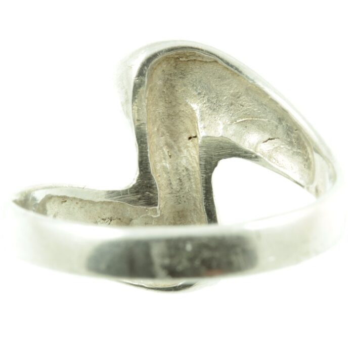 Sterling Silver Wave ring - inside view