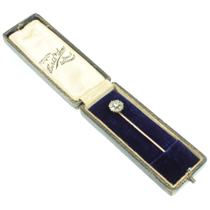 Victorian Diamond Tie Pin