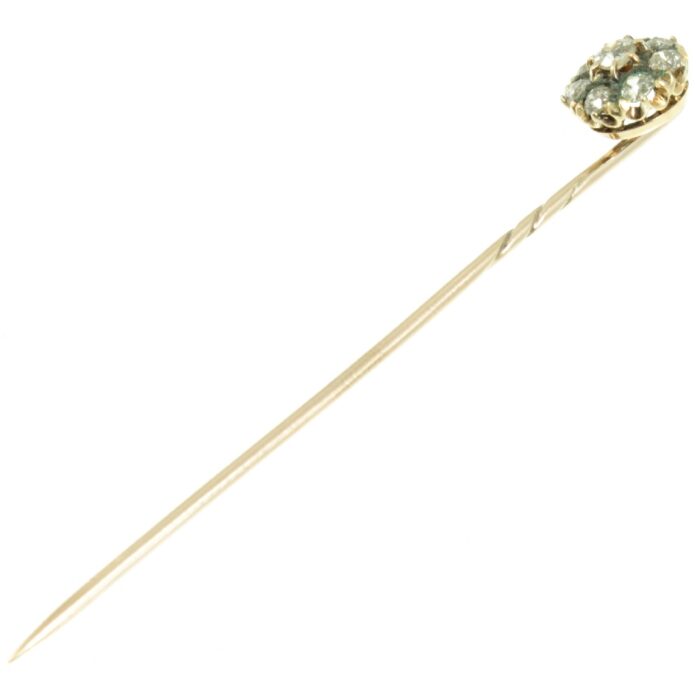 Victorian Diamond Tie Pin