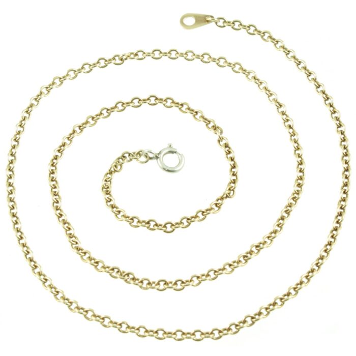 9ct Gold Trace Link Chain Necklace