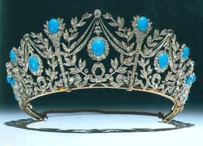 The Persian Turquoise Tiara - Carus Jewellery